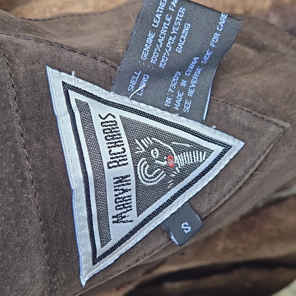 Marvin Richards Suede And Faux Fur Coat - Picture 14 of 14